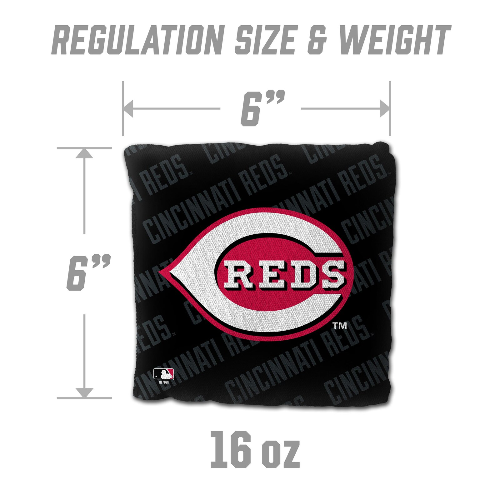 Cincinnati Reds IDNA 4피스 콘홀 백 세트 상세 이미지 4