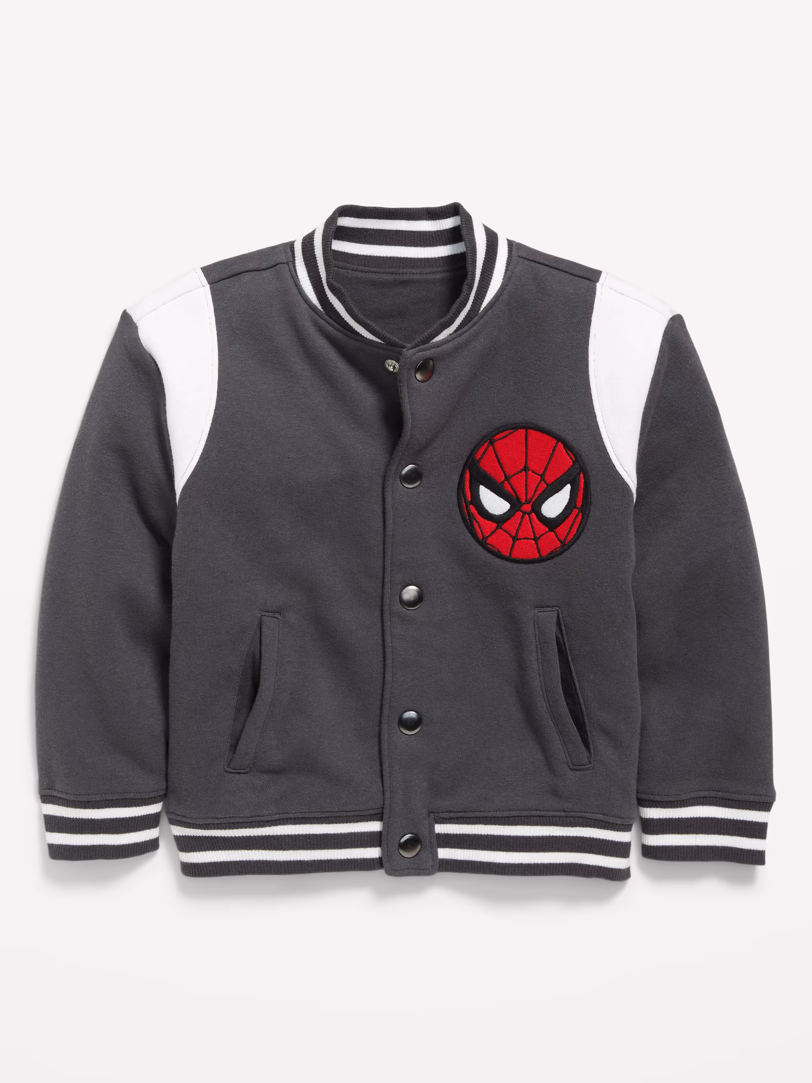 Marvel™ Spider-Man 유아 남아용 오버사이즈 플리스 보머 재킷