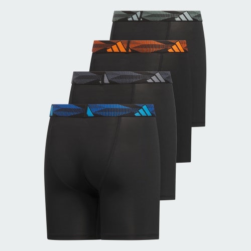 Microfiber 4-Pack Long Boxer Briefs Kids 상세 이미지 2