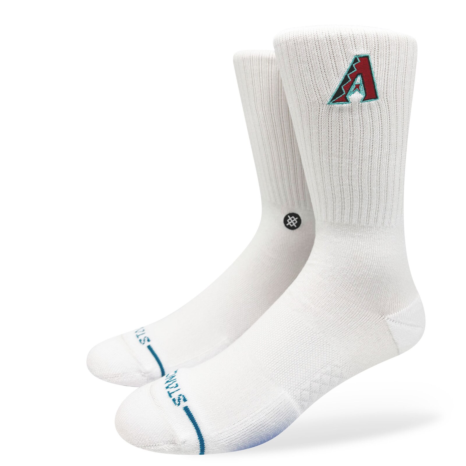 남녀공용 Stance Arizona Diamondbacks Crested 니트 크루 양말 상세 이미지 2