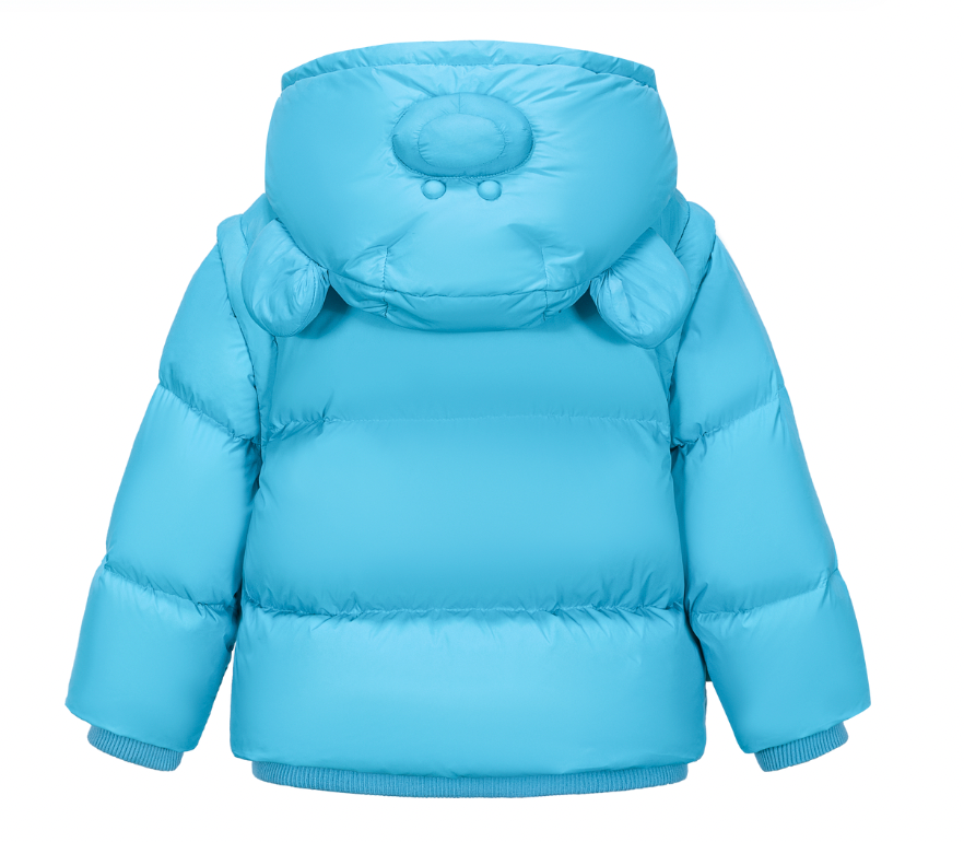 BabyBear 탈부착 다운 재킷 블루 상세 이미지 10