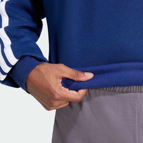 Essentials 3-Stripes Fleece Sweatshirt 상세 이미지 5