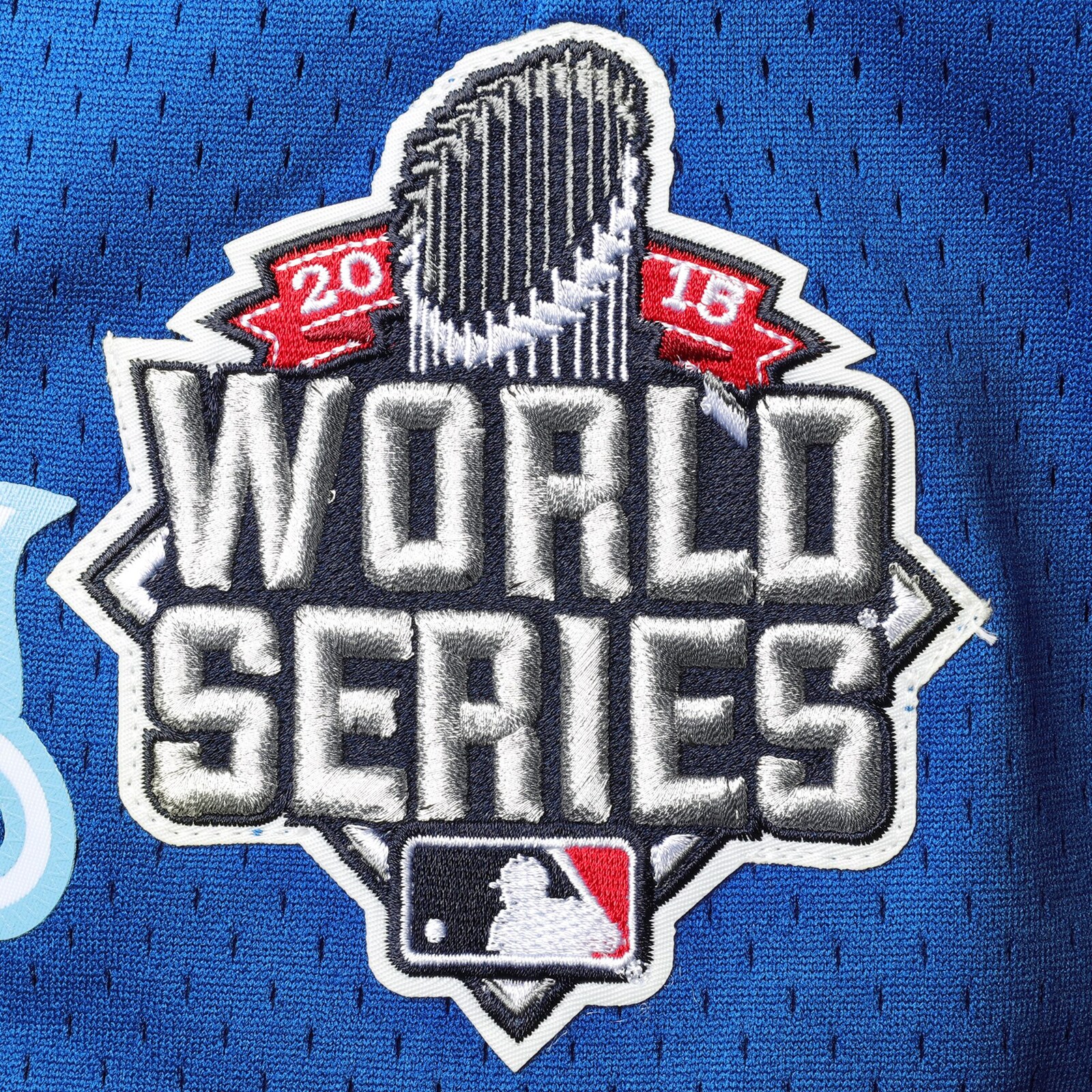 남성용 Kansas City Royals Pro Standard 로열 2015 World Series 메쉬 쇼츠 상세 이미지 4