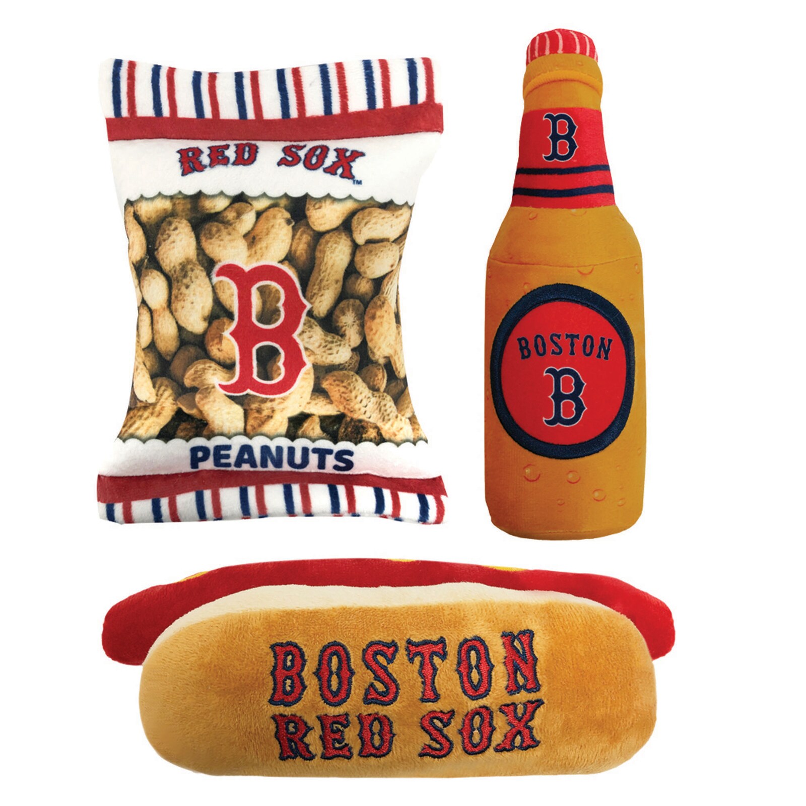 Boston Red Sox 3종 츄 장난감 번들 상세 이미지 2