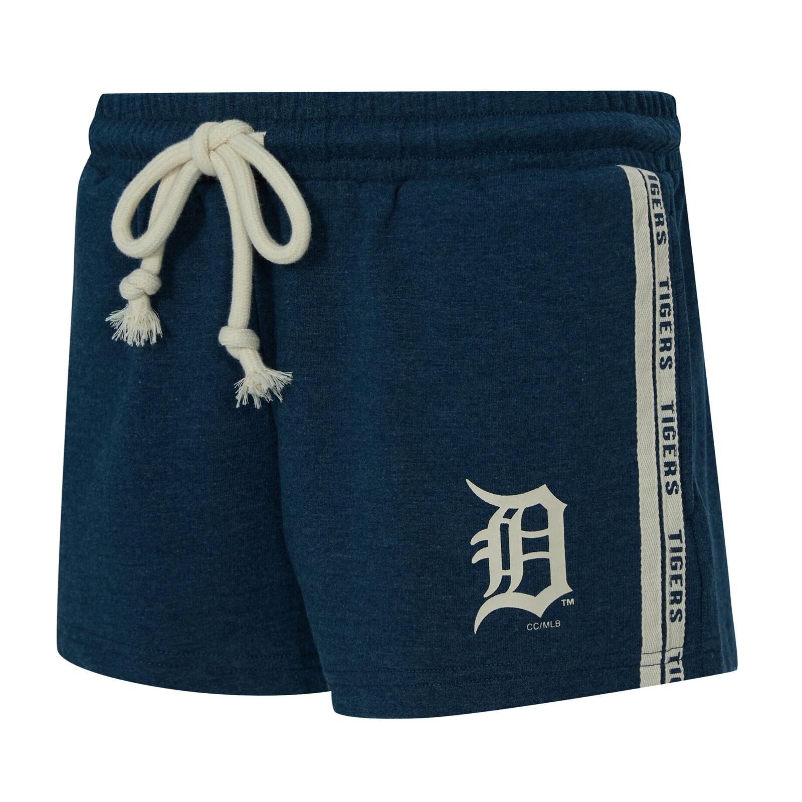 여성용 Detroit Tigers Concepts Sport 네이비 Birch 프렌치 테리 쇼츠 상세 이미지 3