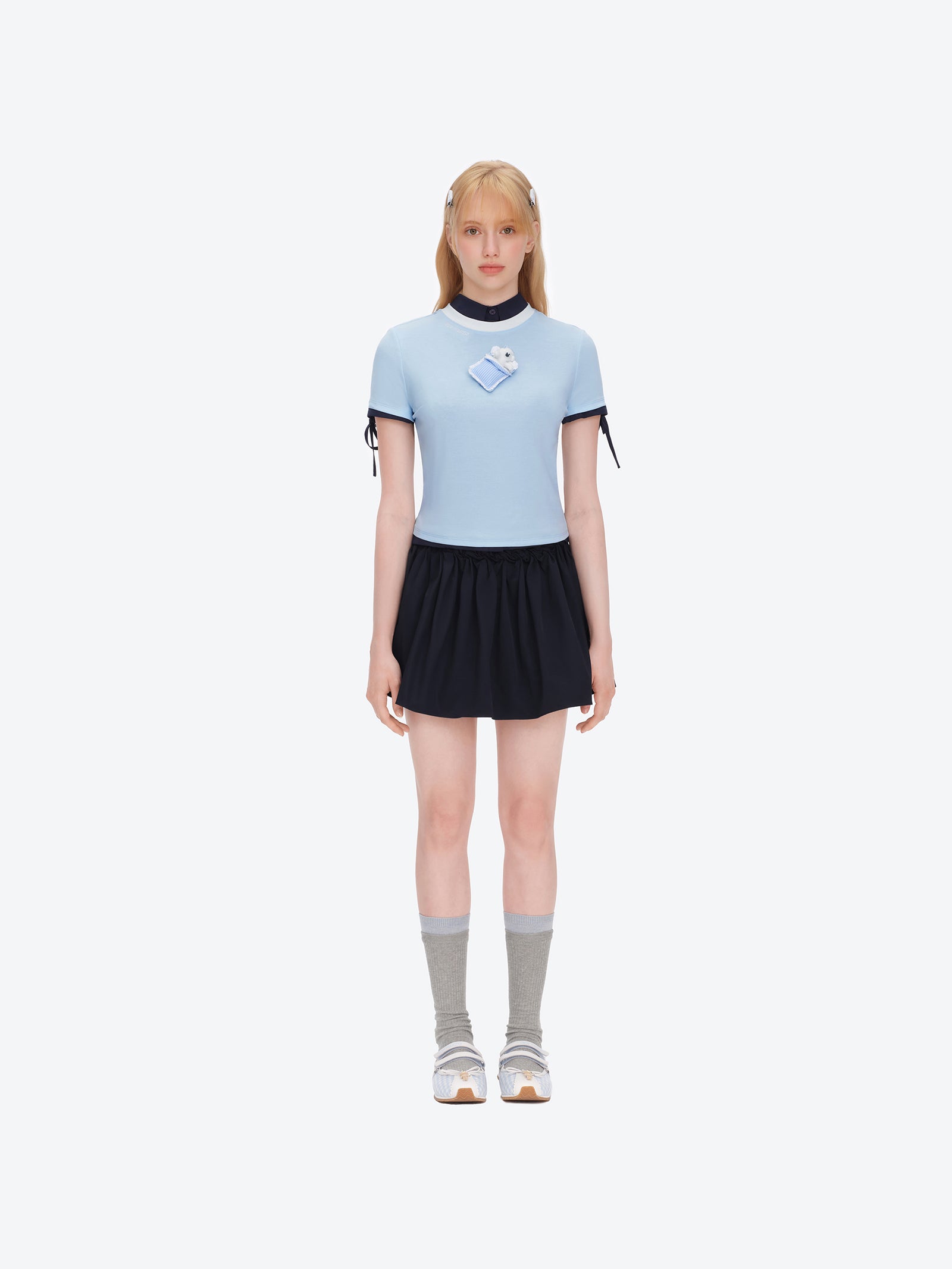 나이티 나이트 베어 타이트 티 블루 상세 이미지 2