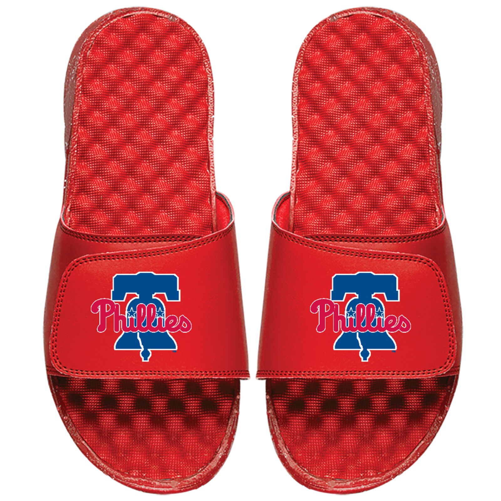남성용 Philadelphia Phillies ISlide 레드 프라이머리 로고 슬라이드 샌들