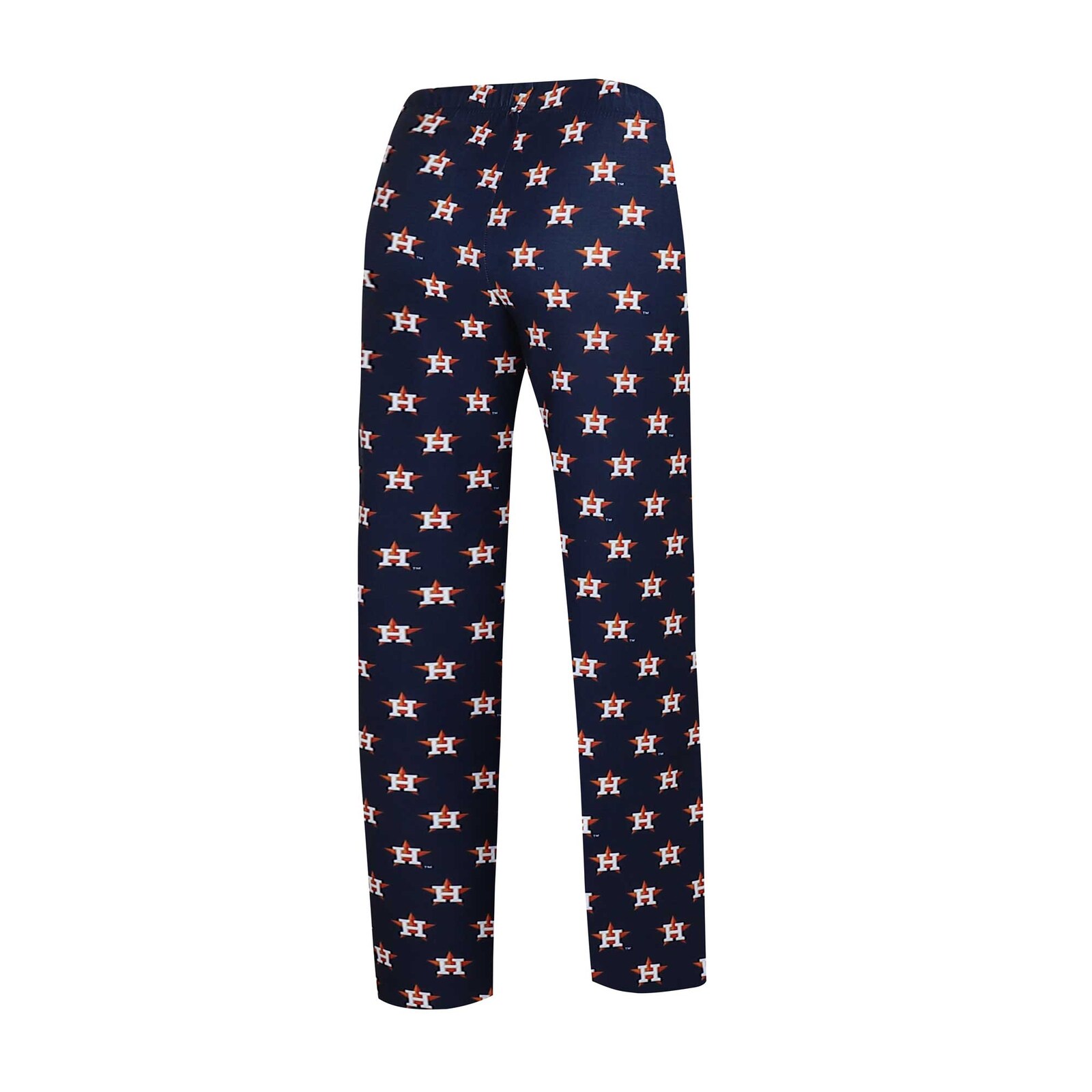 여성용 Houston Astros Concepts Sport 화이트/네이비 긴소매 브이넥 상의 & Gauge 팬츠 슬립 세트 상세 이미지 4