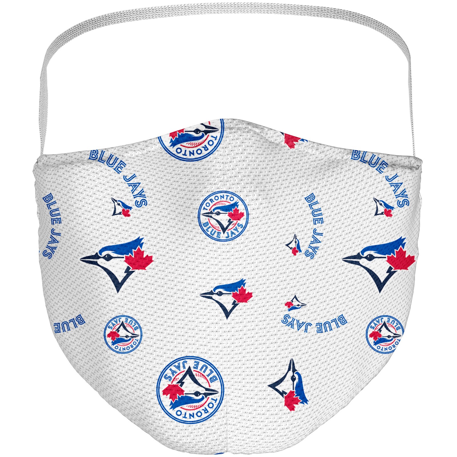성인용 Toronto Blue Jays 로고 패턴 페이스 커버링 3팩 상세 이미지 5