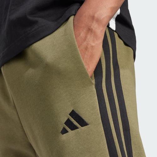 Essentials 3-Stripes Fleece Pants 상세 이미지 5