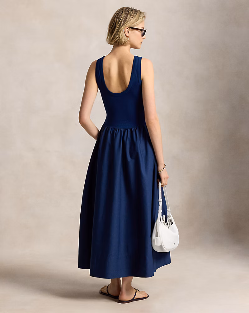 폰테 보디스 민소매 드레스 상세 이미지 4