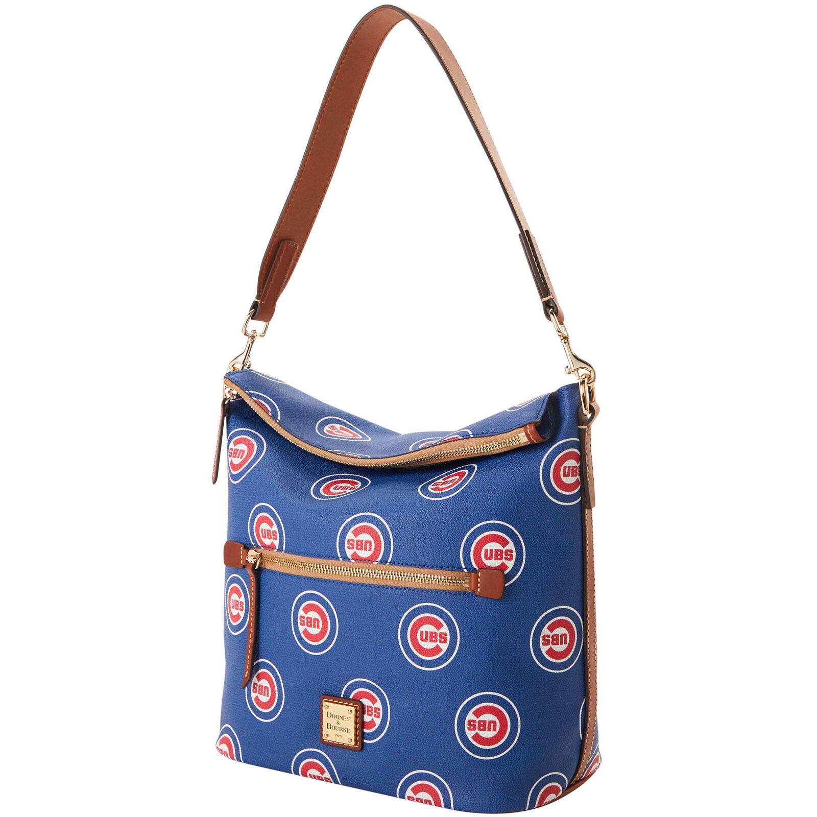 Chicago Cubs Dooney & Bourke Sporty Monogram 라지 가방 상세 이미지 3