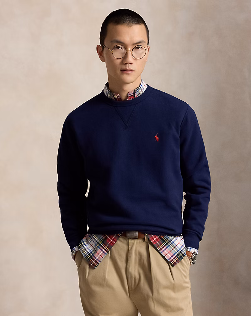 RL 플리스 스웨트셔츠