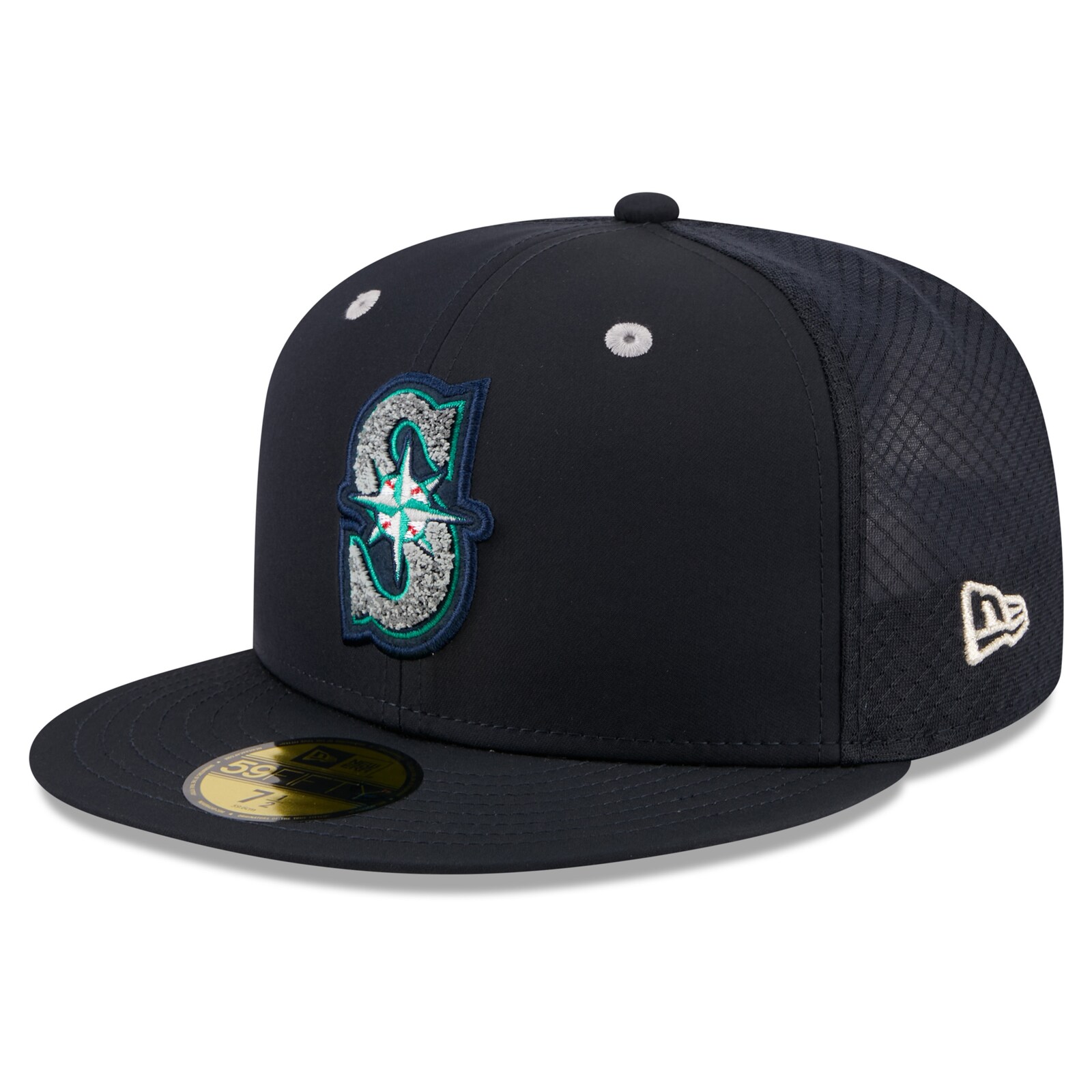 남성용 Seattle Mariners New Era 네이비 2026 MLB 올스타전 워크아웃 59FIFTY 피티드 모자 상세 이미지 4