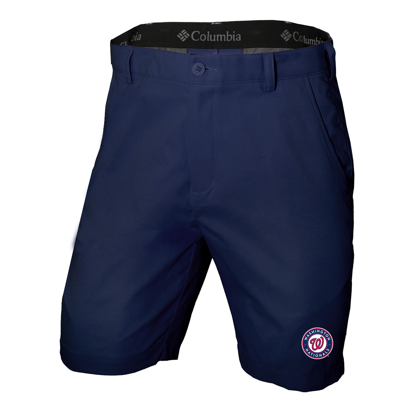 남성용 Washington Nationals Columbia 네이비 Omni-Wick Lie Angle 쇼츠 상세 이미지 2