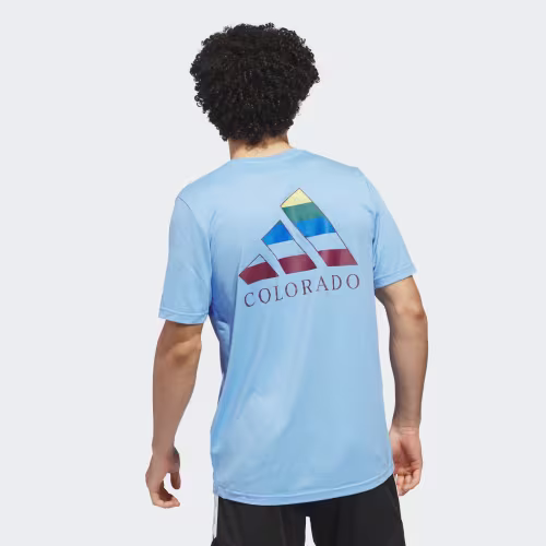 COLORADO RAPIDS MENS SHORT SLEEVE PREGAME T-SHIRT 상세 이미지 2