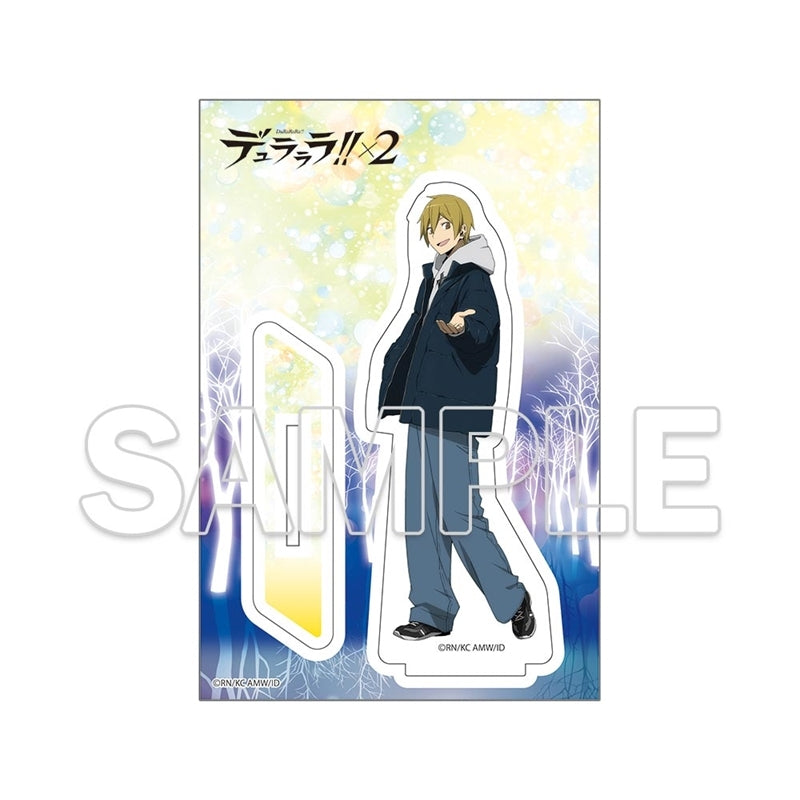 (굿즈 - 아크릴 스탠드) Durarara!!x2 겨울 버전 아크릴 피규어 - Masaomi Kida