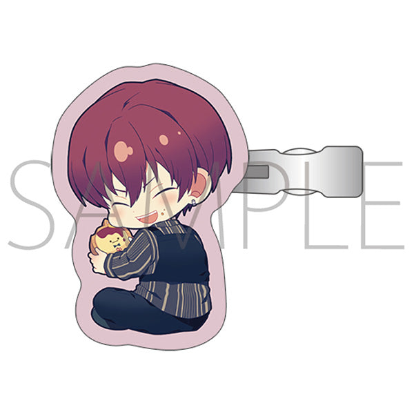 IDOLiSH7 Kapurikko Hoobaru 앞머리용 힌지 바레트 / Toma Inumaru