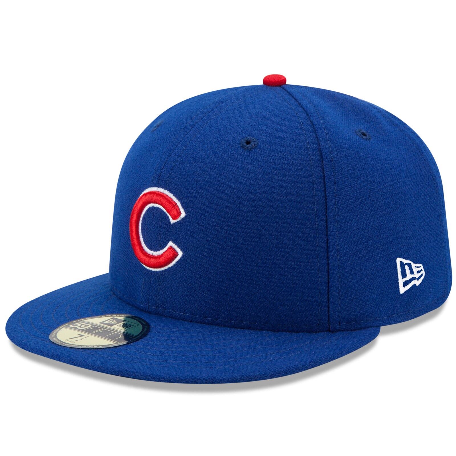 남성용 Chicago Cubs New Era 로열 Authentic Collection 온필드 59FIFTY 피티드 모자