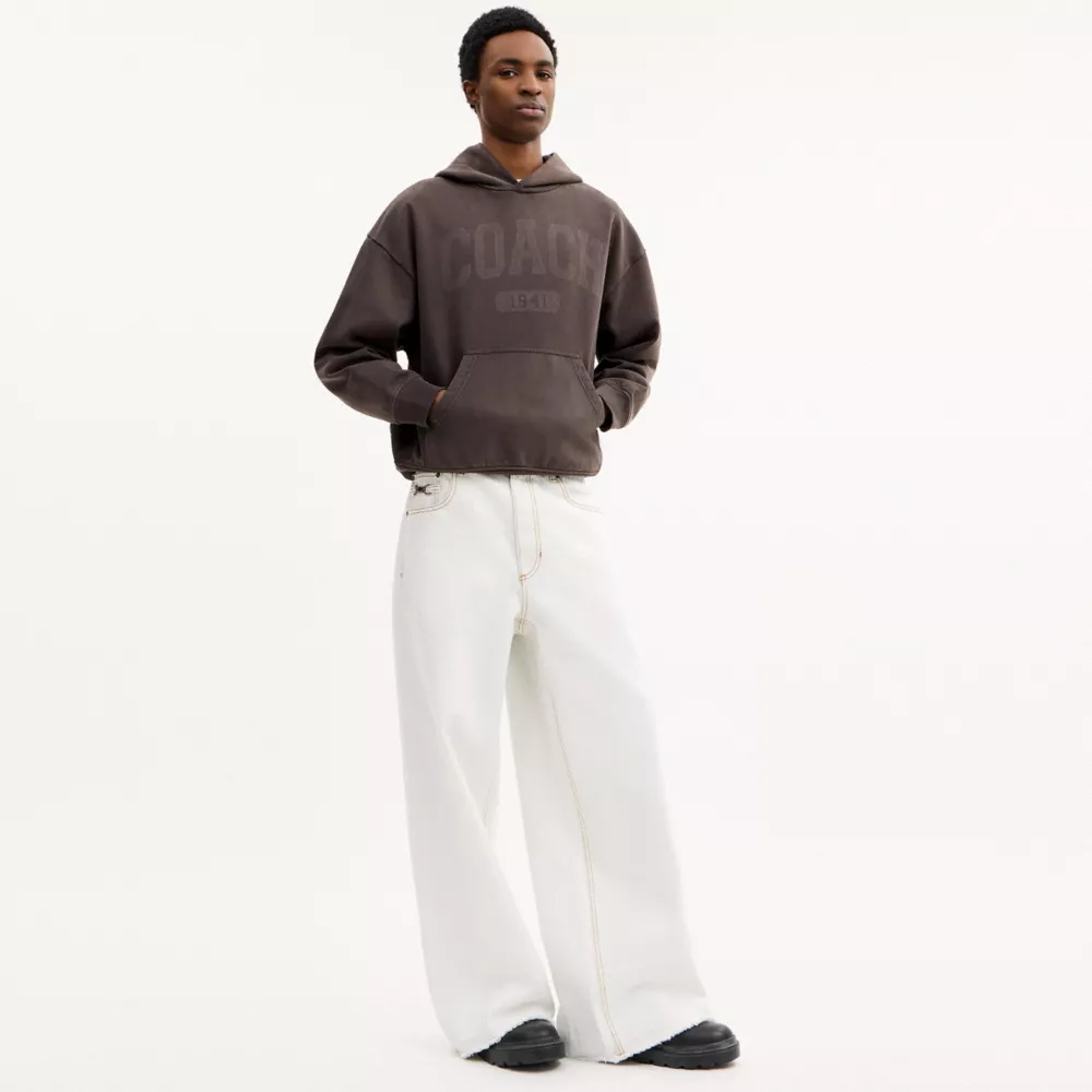 Baggy Denim Pants In Organic Cotton 상세 이미지 2