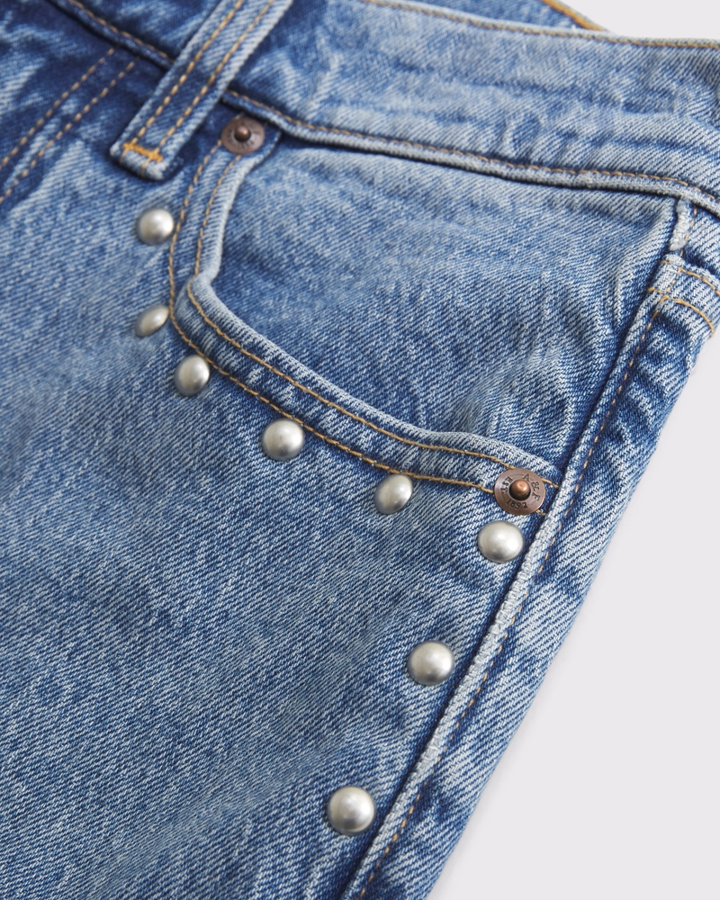 High Rise 90s Relaxed Studded Jean 상세 이미지 9