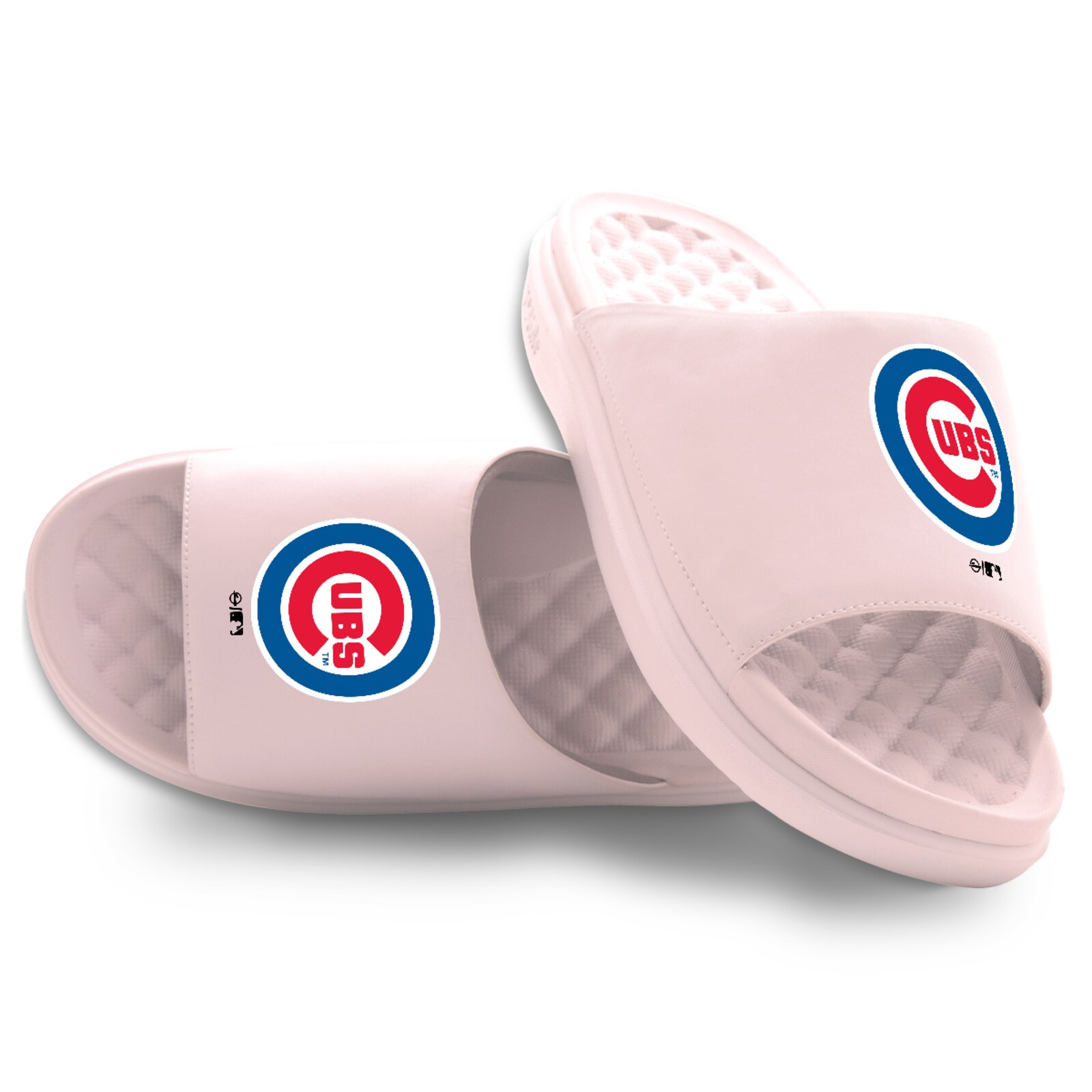유소년용 Chicago Cubs ISlide 핑크 Primary Motive 슬라이드 샌들 상세 이미지 2