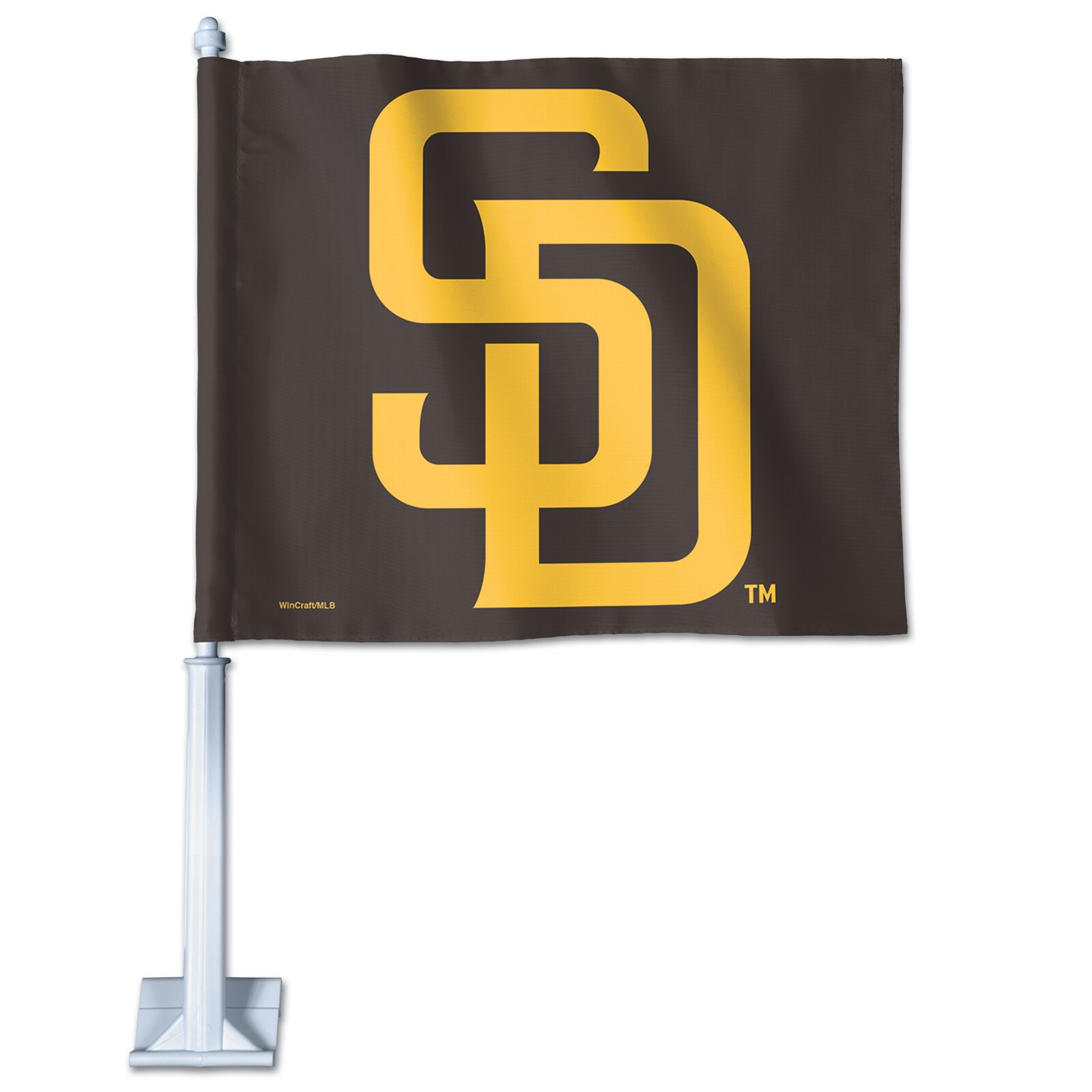 San Diego Padres WinCraft 양면 팀 차량용 깃발 상세 이미지 2