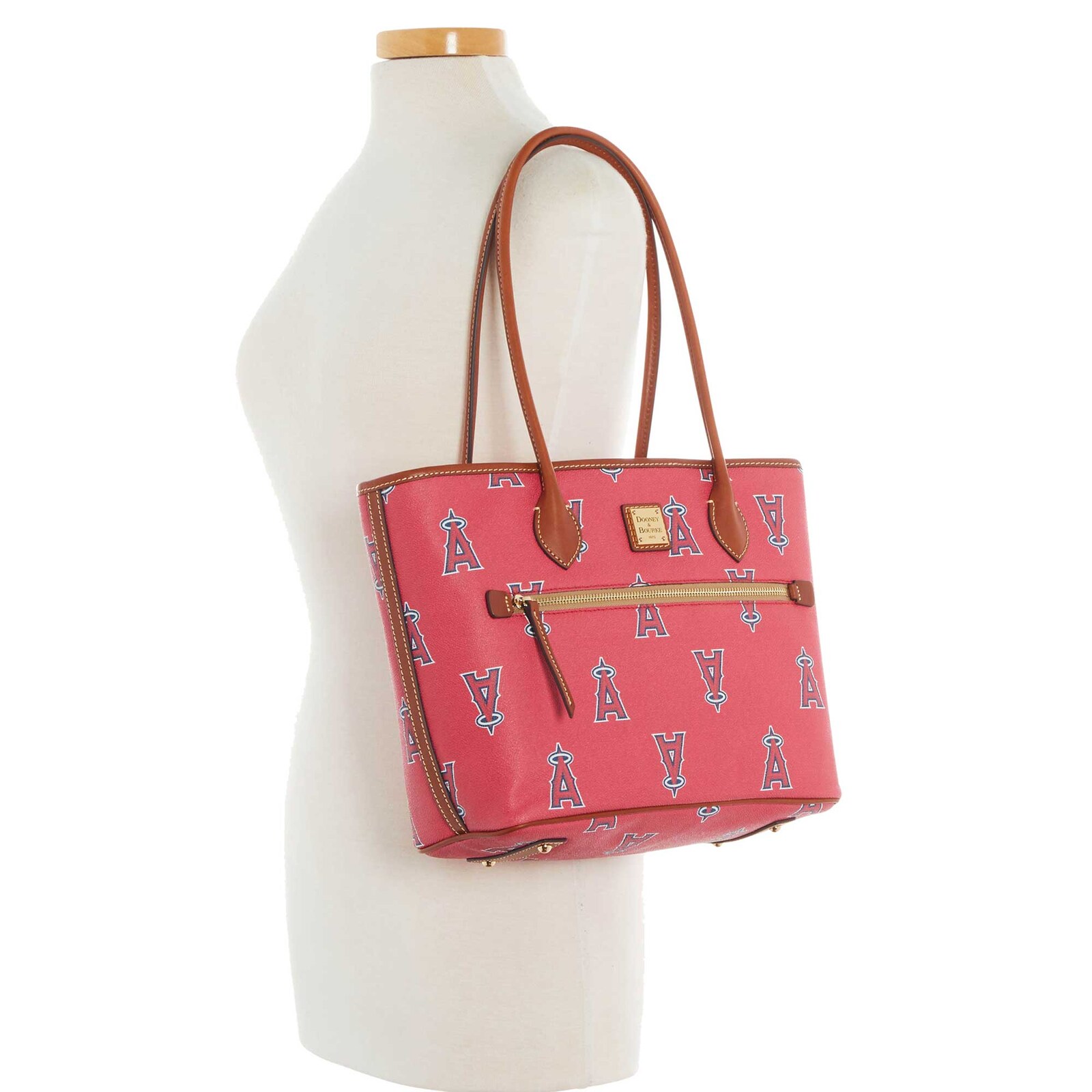 St. Louis Cardinals Dooney & Bourke 스포티 모노그램 토트백 상세 이미지 5