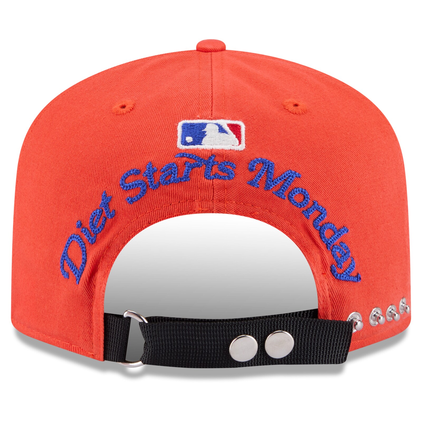 남성용 New York Mets New Era x Diet Starts Monday 오렌지 19TWENTY 조절식 모자 상세 이미지 5