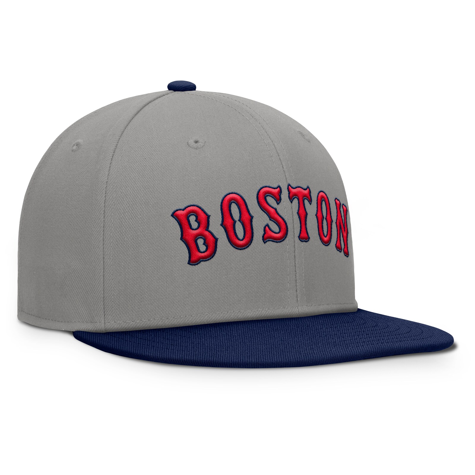 남성용 Boston Red Sox 그레이/네이비 클럽하우스 더그아웃 피티드 모자 상세 이미지 4