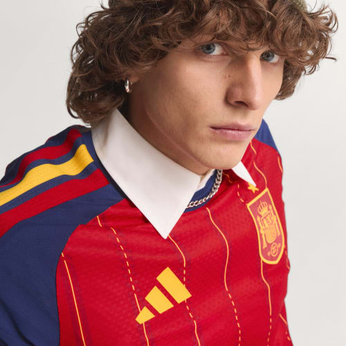 Spain 26 Home Authentic Jersey 상세 이미지 8