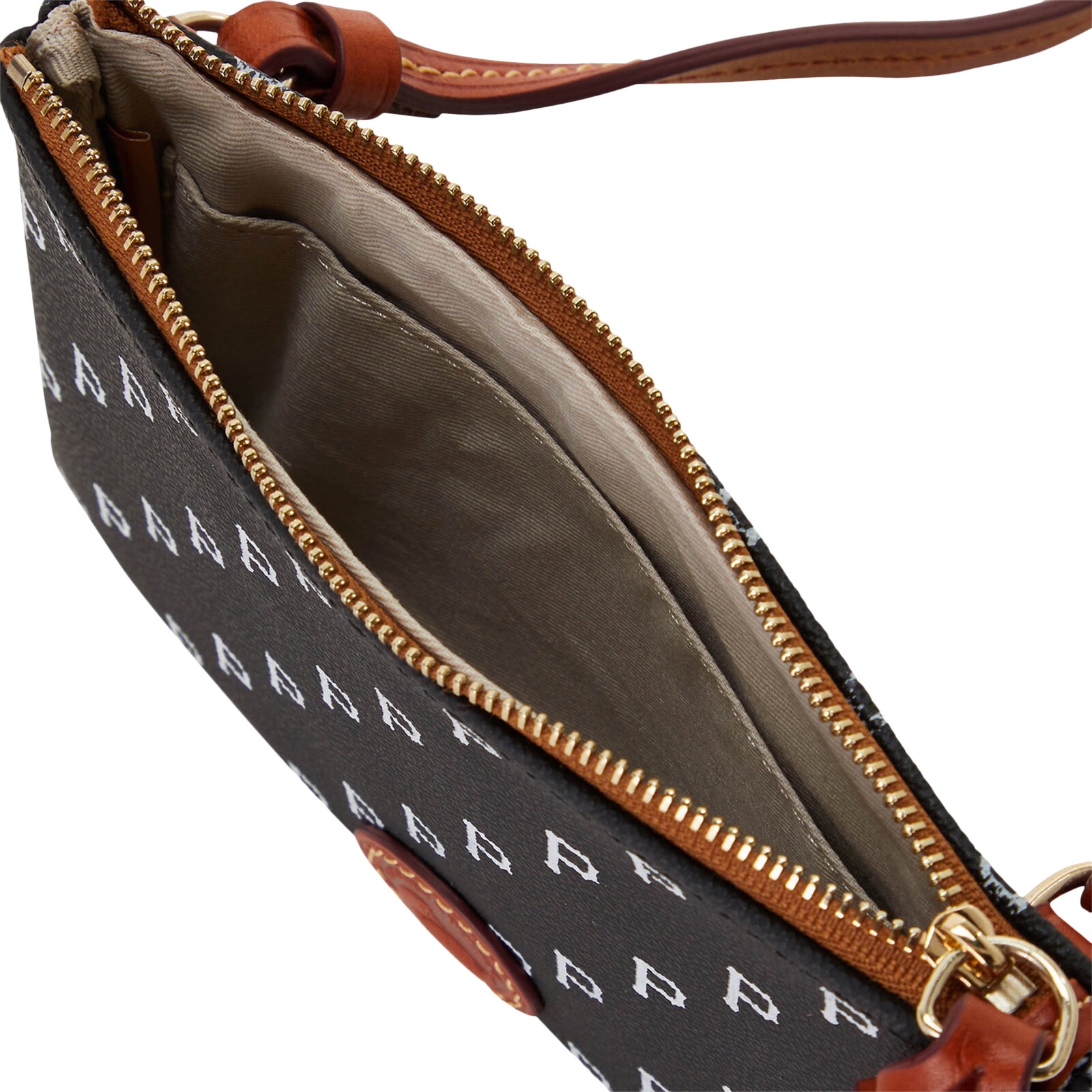 Pittsburgh Pirates Dooney & Bourke 탑 지퍼 크로스바디 백 상세 이미지 4