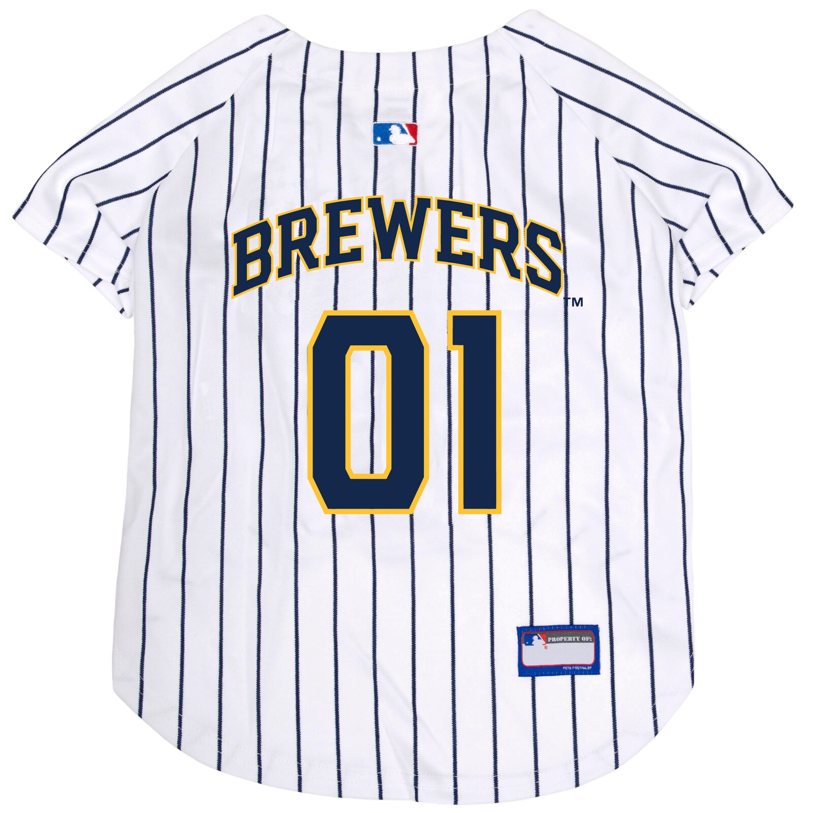 Milwaukee Brewers MLB 반려견용 저지 상세 이미지 3