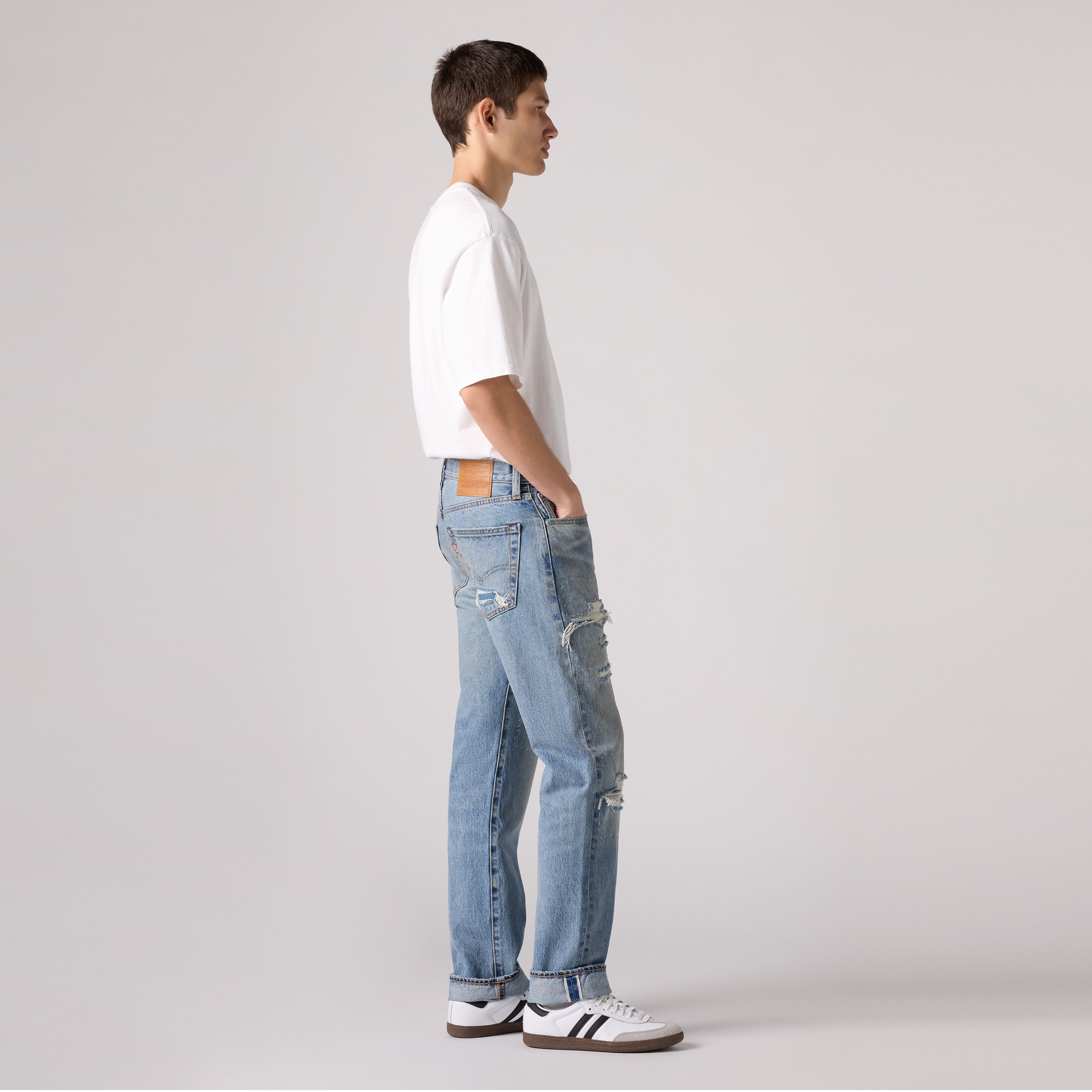 501® 오리지널 셀비지 남성용 청바지 상세 이미지 5