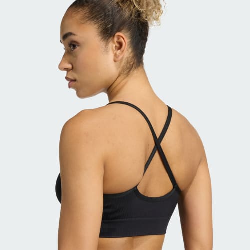 Workout Essentials Light-Support Knit Bra 상세 이미지 7