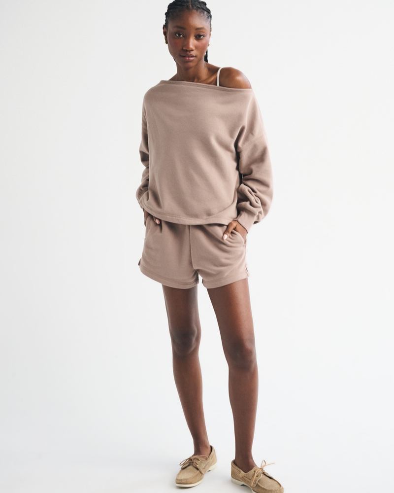 Sunday Terry Off-The-Shoulder Top 상세 이미지 2