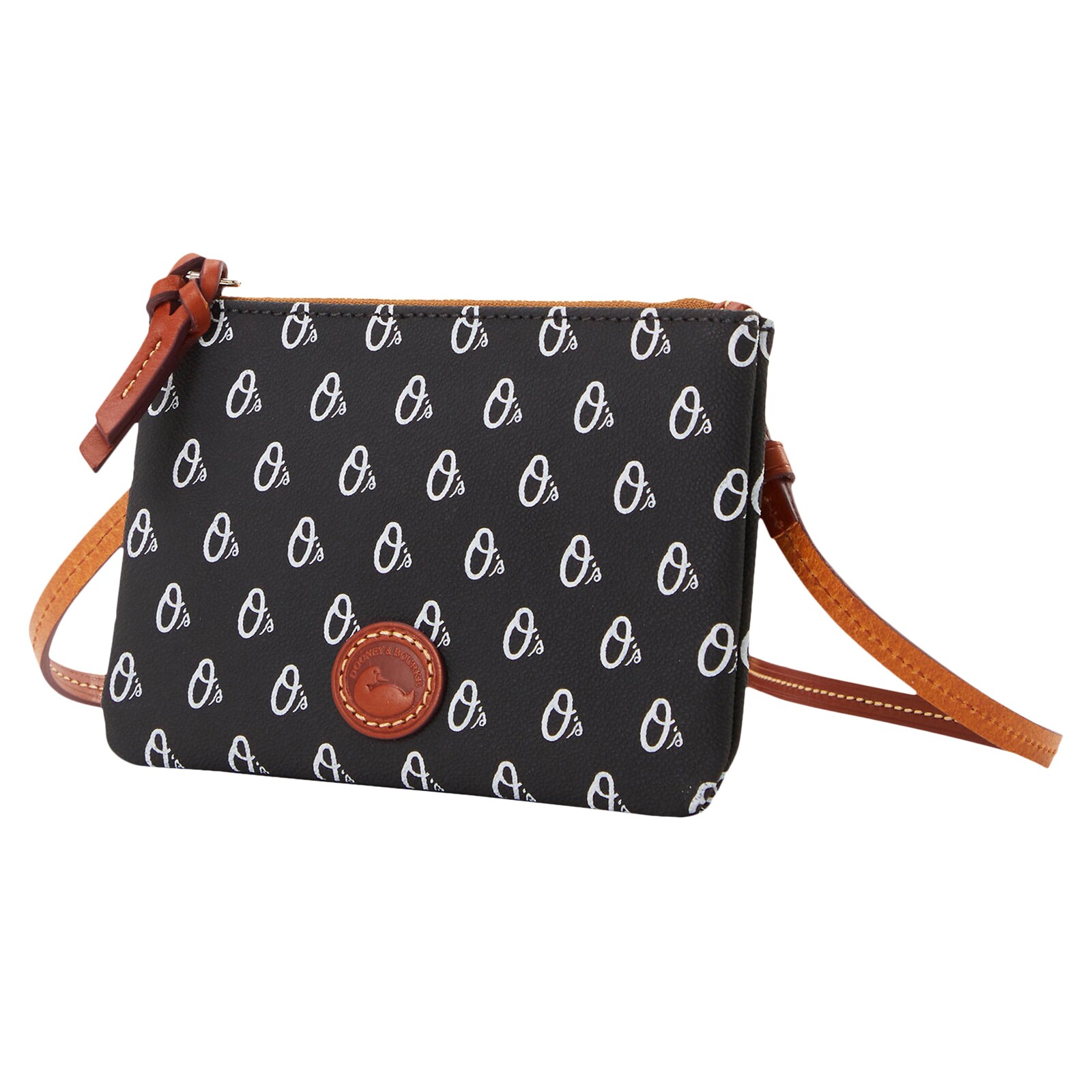 Baltimore Orioles Dooney & Bourke 탑 지퍼 크로스바디 지갑 상세 이미지 3