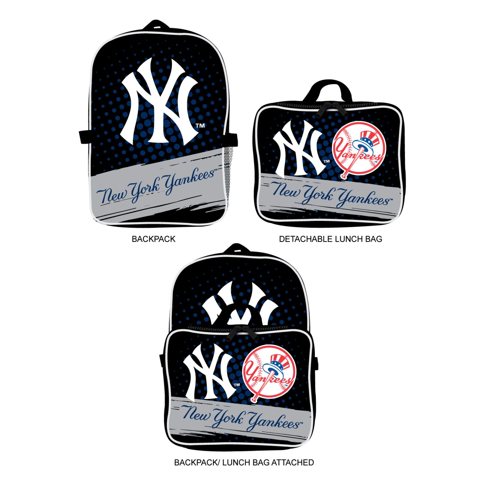 New York Yankees MOJO 백팩 & 런치 박스 2종 세트