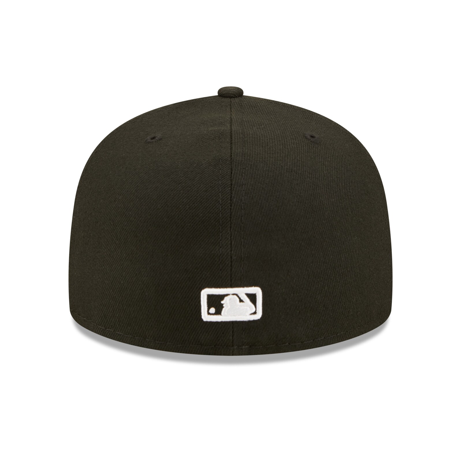 남성용 New York Yankees New Era 블랙 팀 로고 59FIFTY 피티드 모자 상세 이미지 5