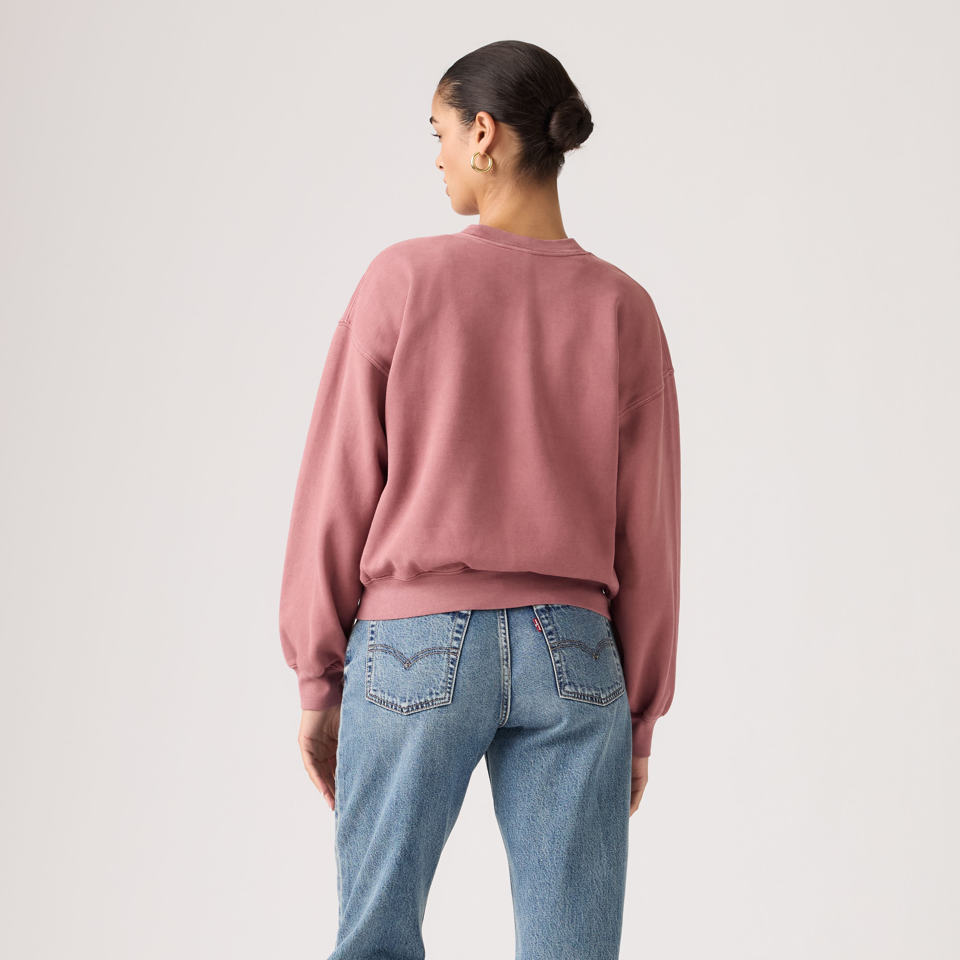 빈티지 가먼트 다이 박시 스웨트셔츠 상세 이미지 3