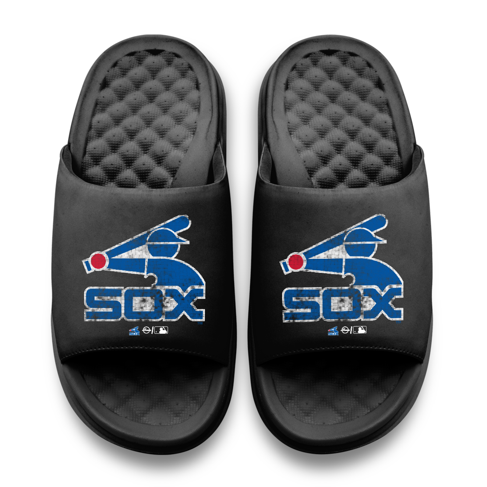 남녀공용 Chicago White Sox ISlide Cooperstown Motive 슬라이드 샌들 상세 이미지 3