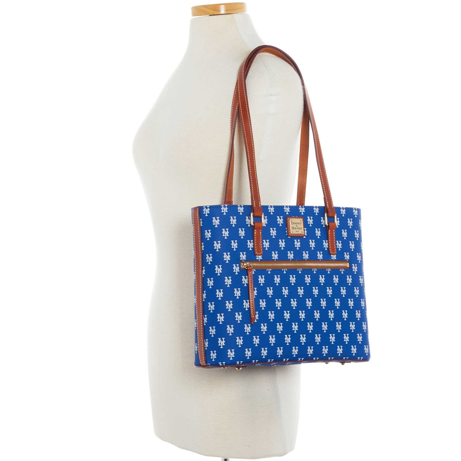 New York Mets Dooney & Bourke 시그니처 쇼퍼 지갑 상세 이미지 5