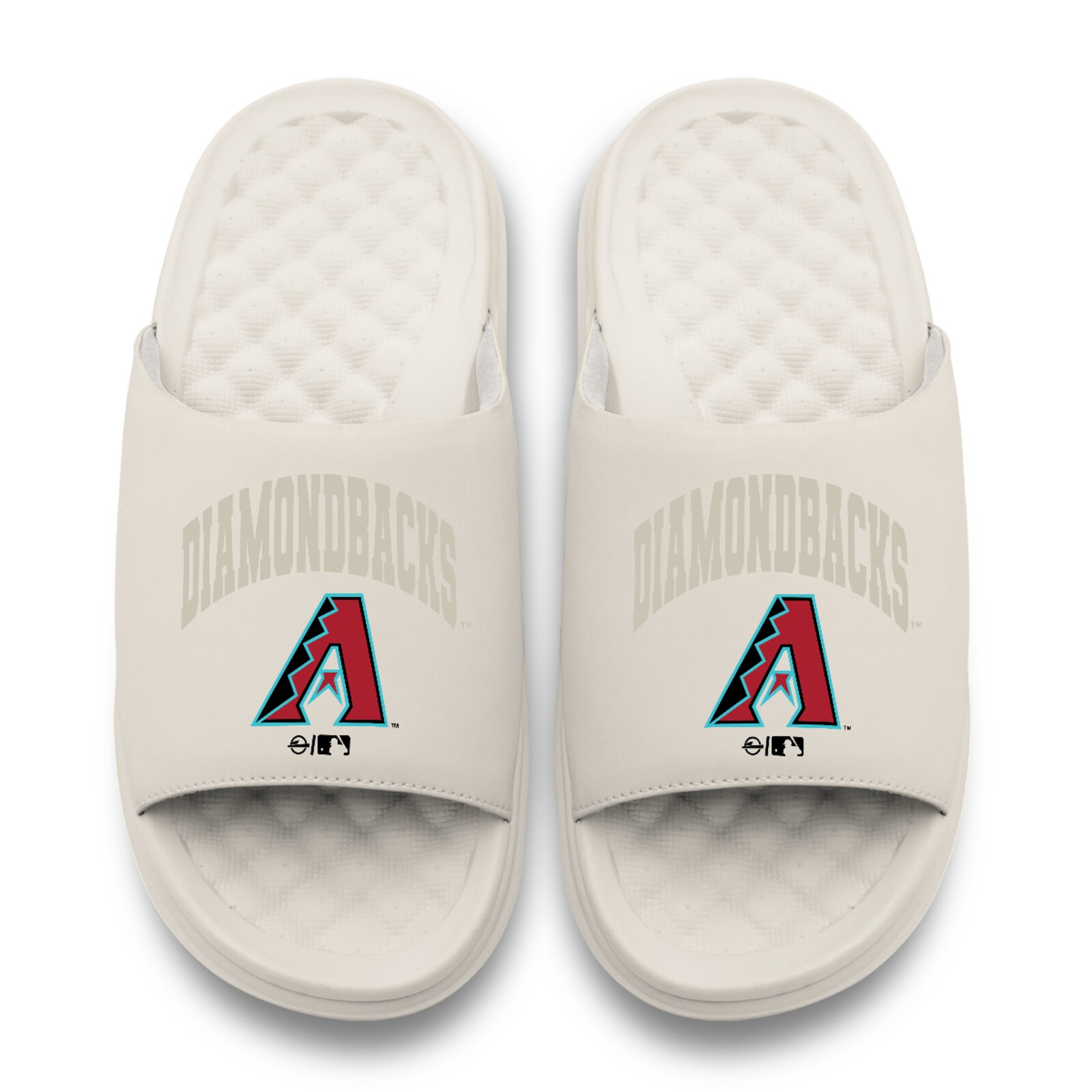 남녀공용 Arizona Diamondbacks ISlide 크림 Tonal Pop Motive 슬라이드 샌들 상세 이미지 3