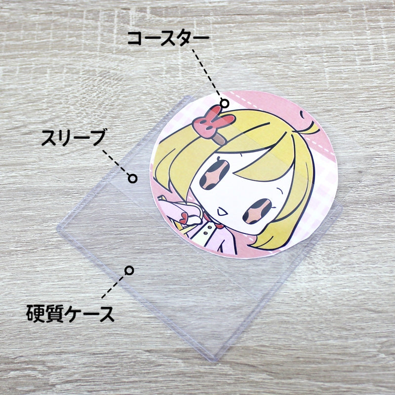 (Goods - Cover Other) 논캐릭터 오리지널 코스터 하드 케이스 상세 이미지 3