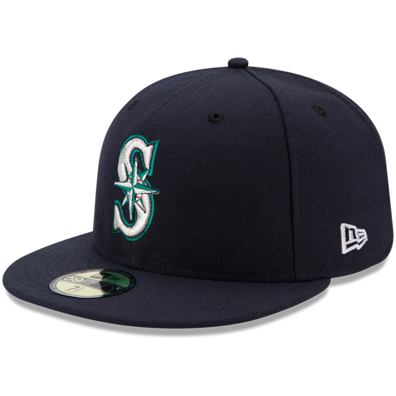 남성용 시애틀 매리너스 New Era 네이비 Authentic Collection On Field 59FIFTY 피티드 모자