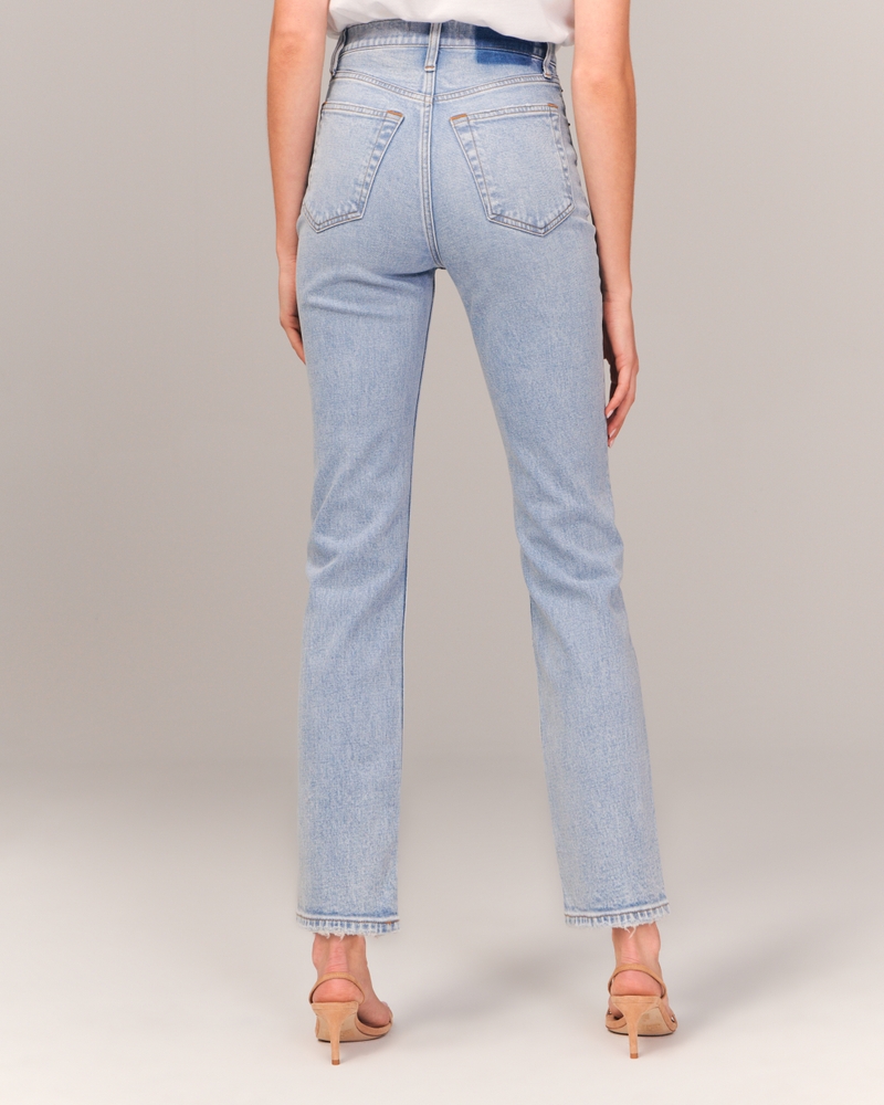 Ultra High Rise Ankle Straight Jean 상세 이미지 4