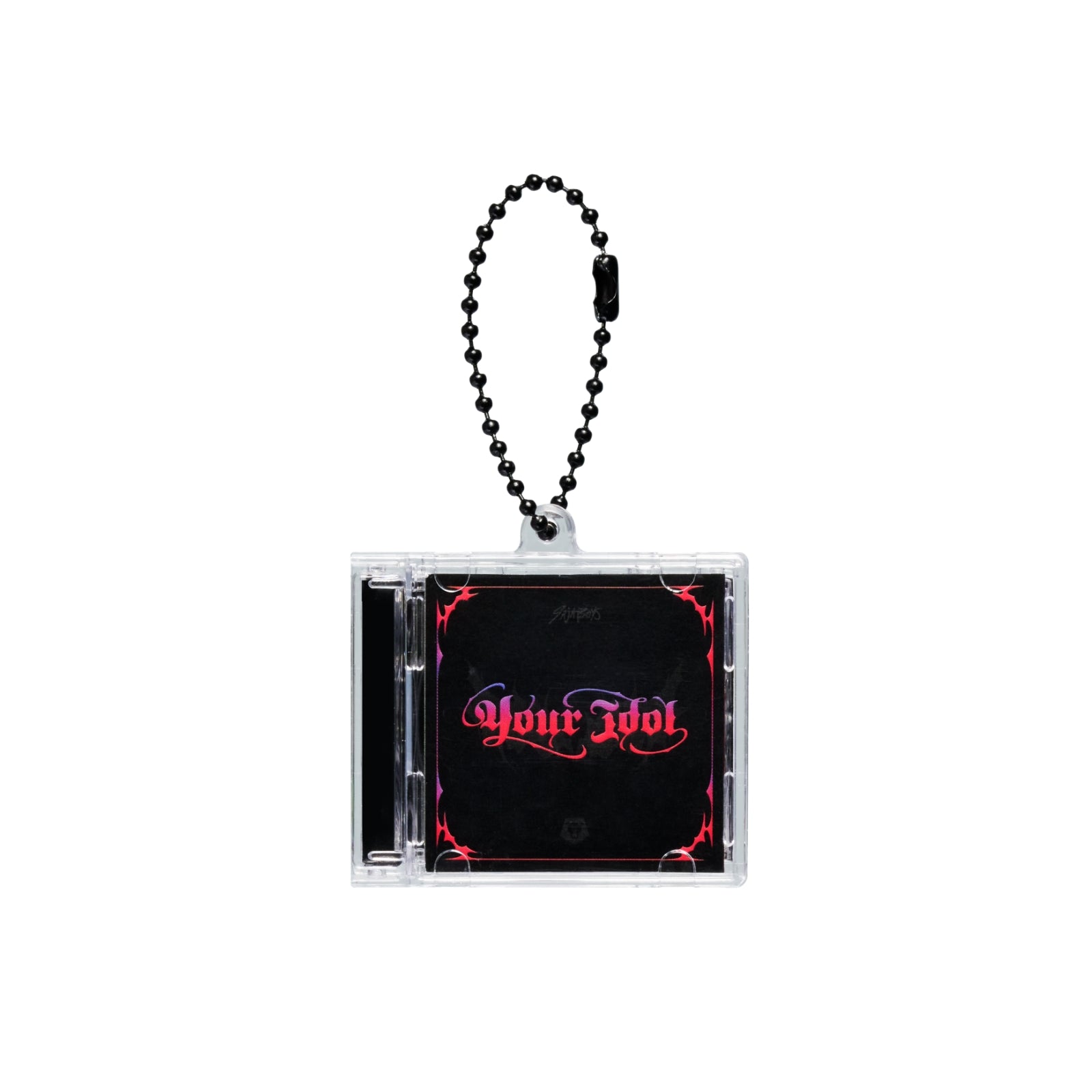 (굿즈 - 키링) KPop Demon Hunters 미니 CD 키링 - 유어 아이돌