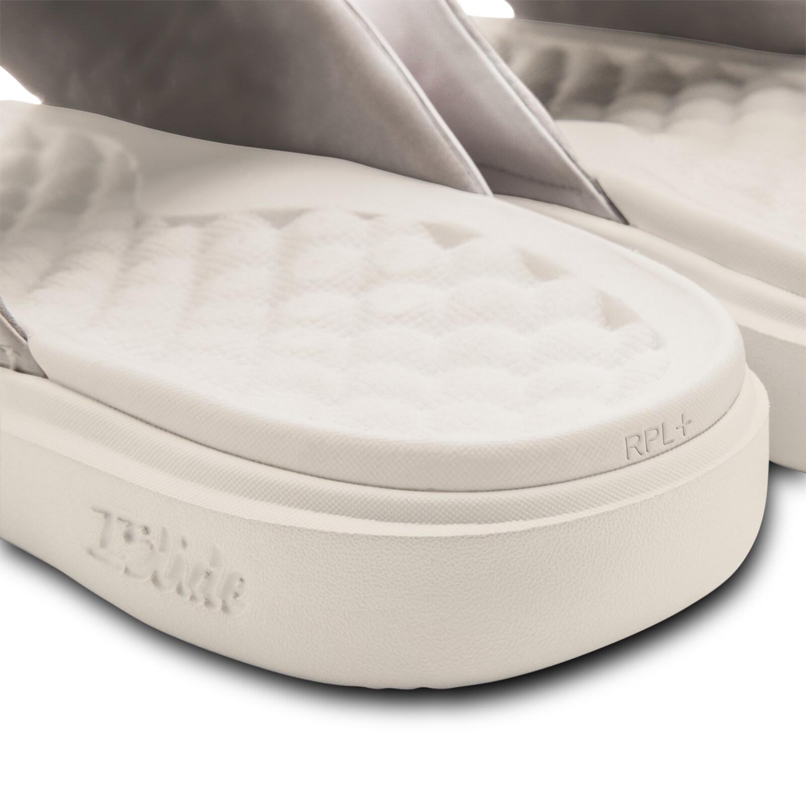 워싱턴 내셔널스 아이슬라이드 크림 프라이머리 모티브 슬라이드 샌들 상세 이미지 5