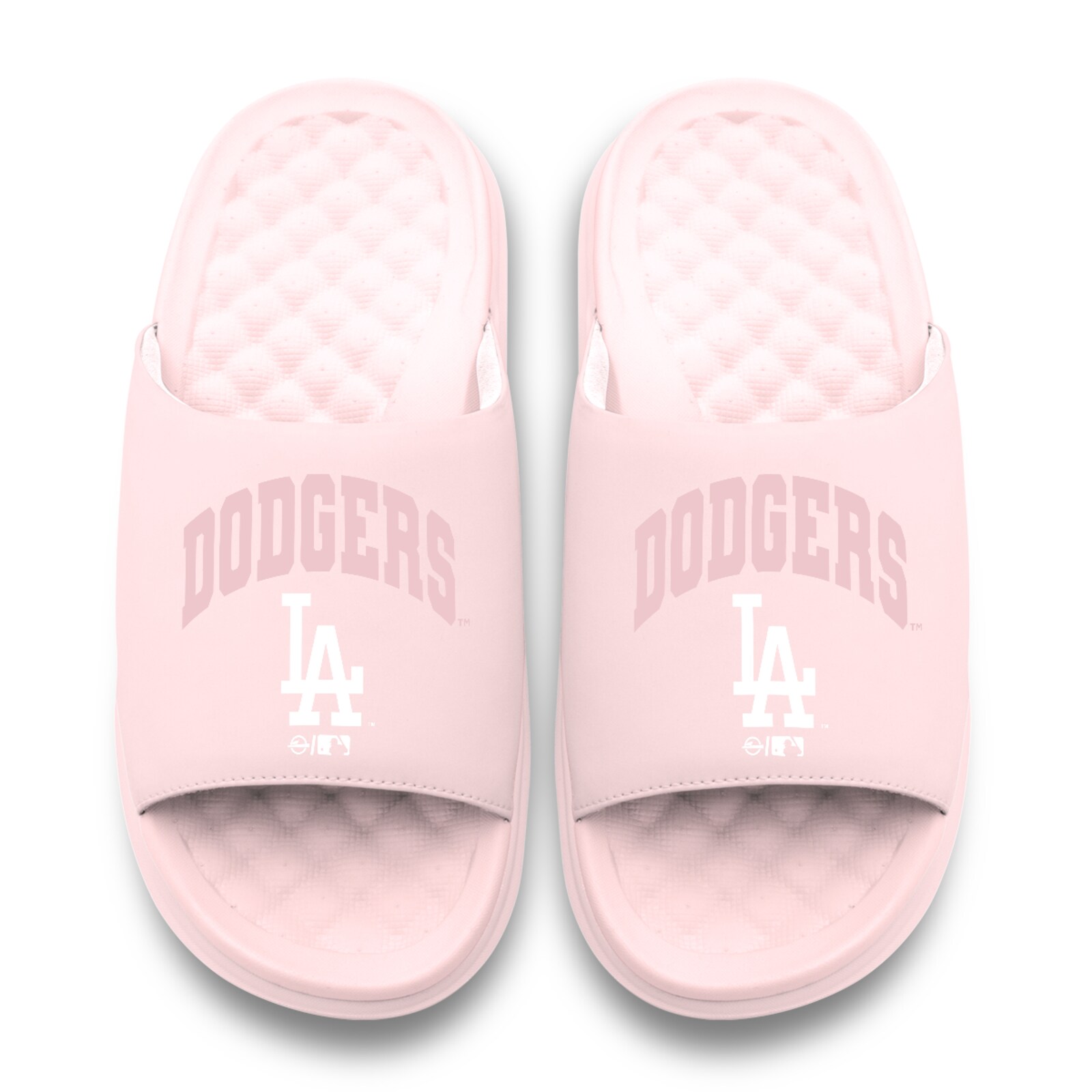 공용 Los Angeles Dodgers ISlide 핑크 Tonal Pop Motive 슬라이드 샌들 상세 이미지 3