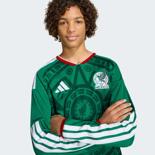 Mexico 26 Home Kids Long Sleeve Jersey 상세 이미지 6